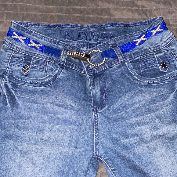 🦋💙Y2K INSPIRED JEANS💙🦋 - Picture 1 of 6